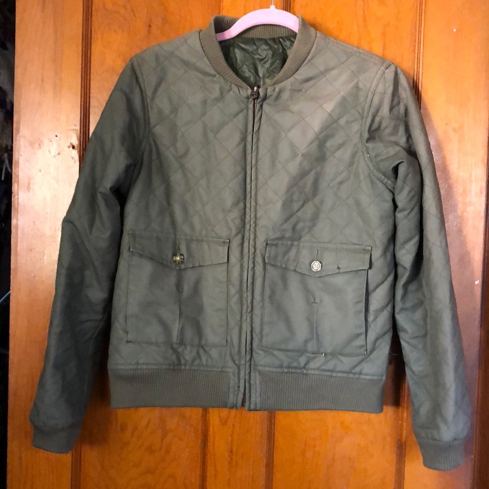 ❤️reversible Burton Bomber jacket